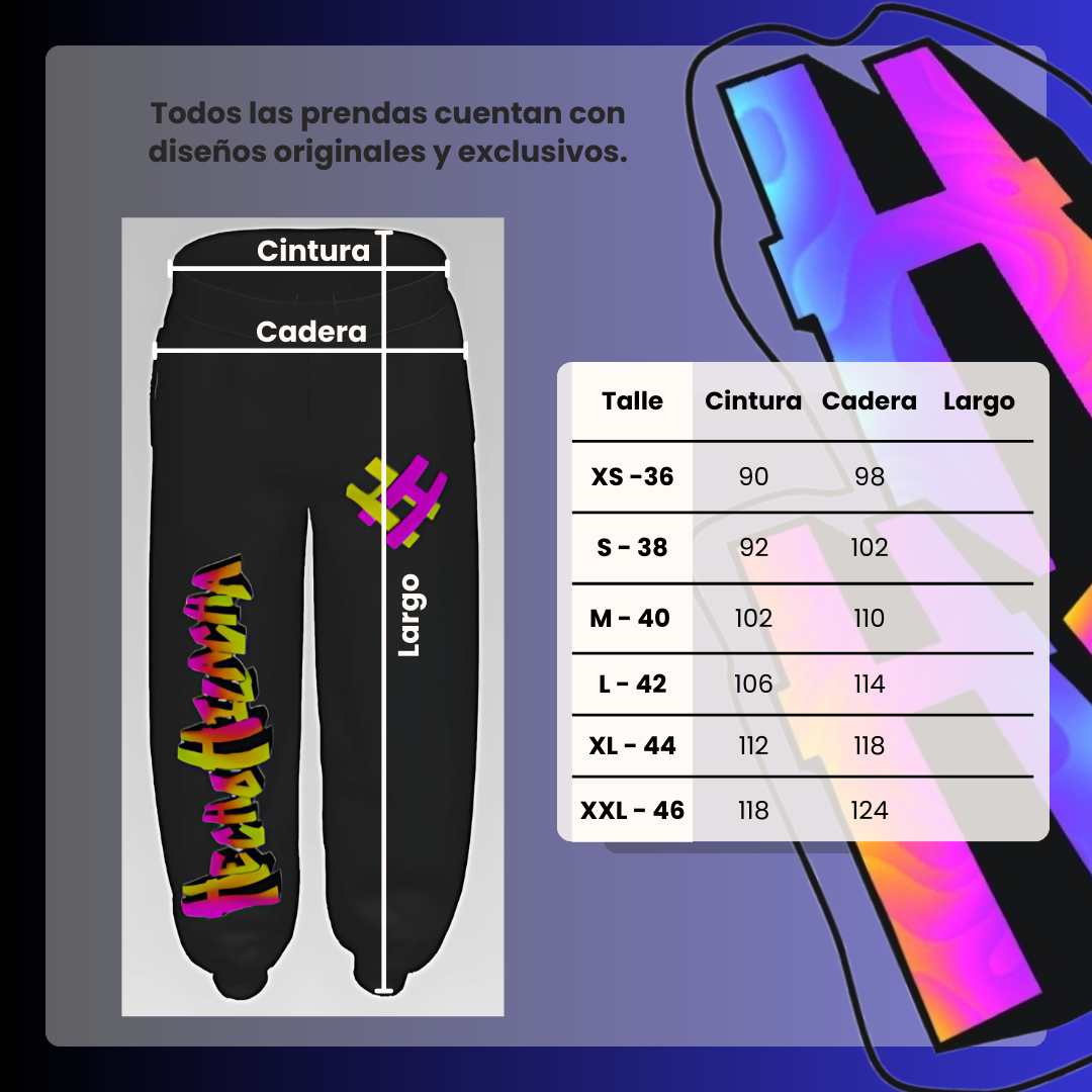 Tabla de tallas Pantalones