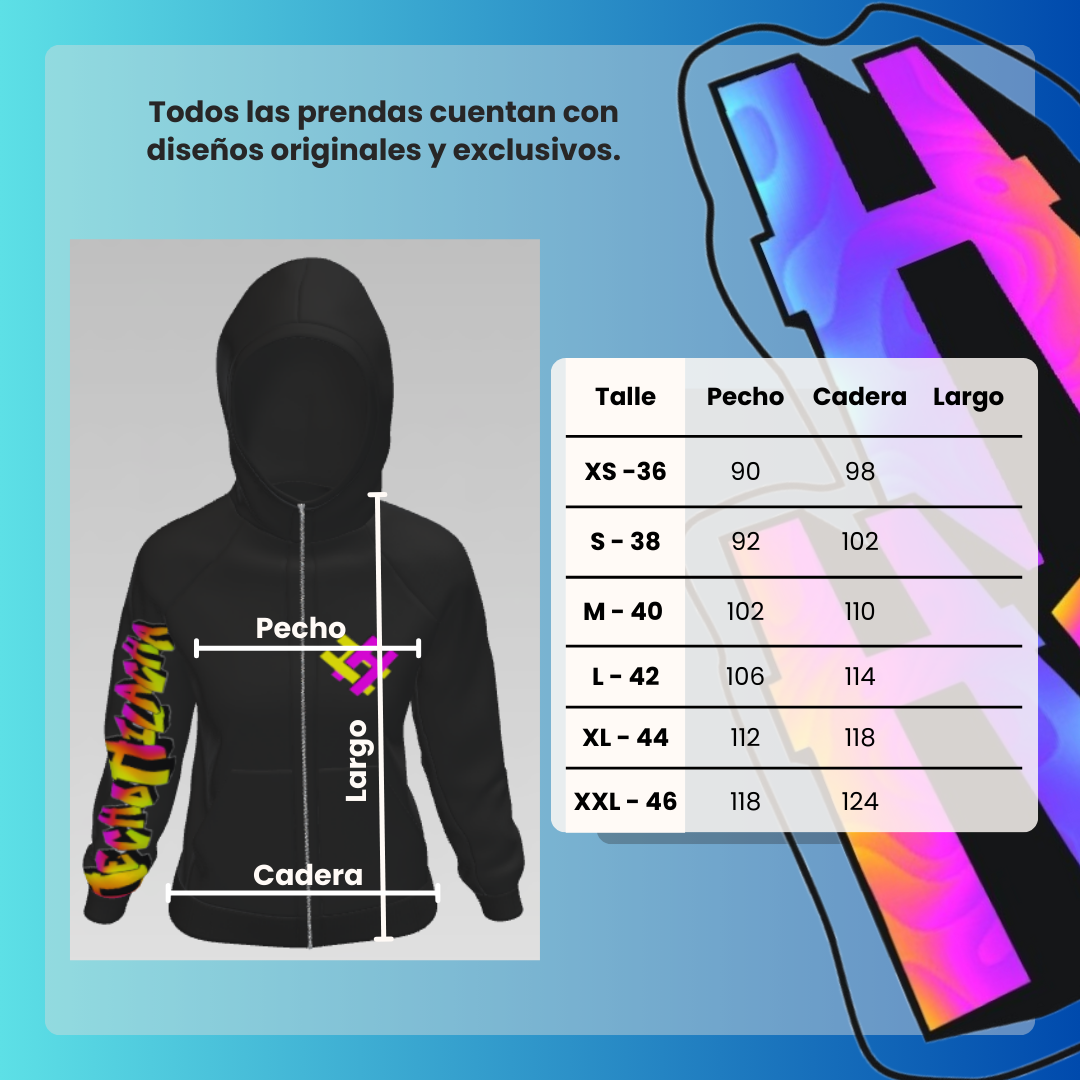 Tabla de tallas Camperas