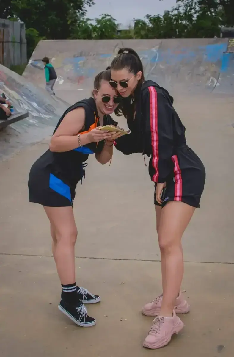 Short Mulato coqueto (rosa y rojo)