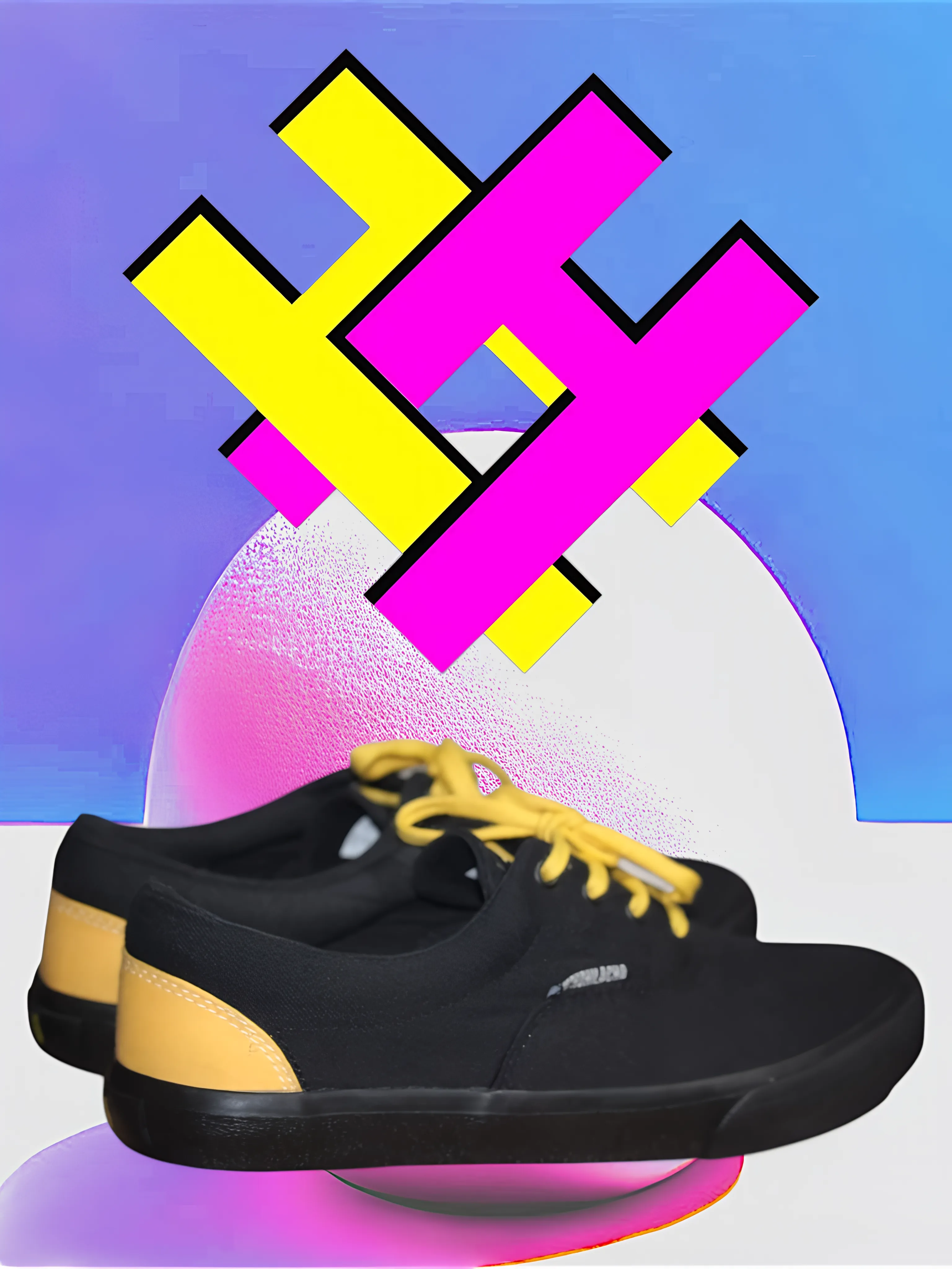 Zapatilla Mulata (detalle amarillo)